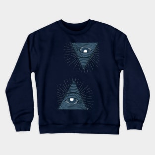 The art of eye Crewneck Sweatshirt